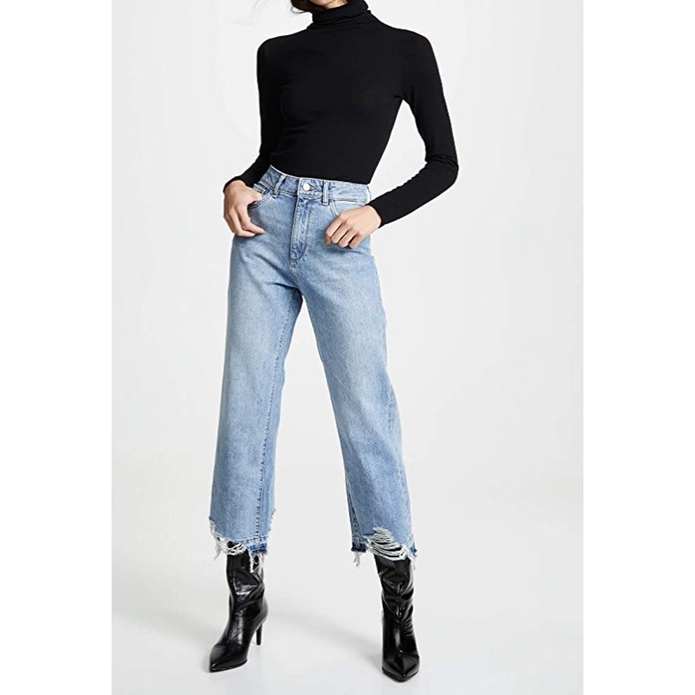 DL1961 Hepburn wide leg jean